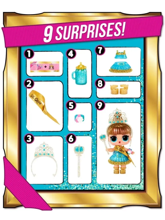 Кукла Лол Сюрприз в шаре Queens оригинал