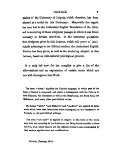 Hebrew and English Dictionary, Biblical and Rabbinical | Marcus Heinrich Bresslau