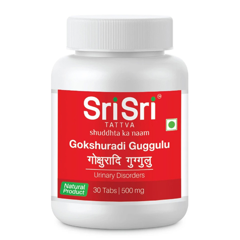 Гокшуради Гуггул Шри Шри Таттва (Gokshuradi Guggulu Sri Sri Tattva), 30 таблеток