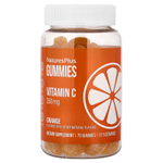 NaturesPlus, Жевательные мармеладки с витамином C, апельсин, 75 жевательных таблеток (125 мг в 1 жевательной мармеладке)