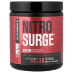 Jacked Factory, Nitro Surge™, термогенный предтренировочный комплекс Shred, со вкусом фруктового пунша, 209 г (225 г)