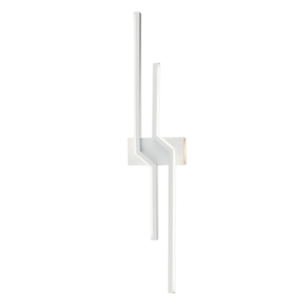 Настенный светодиодный светильник 20Вт, 1290Лм, 4000К, Ra>80, металл/силикон, белый