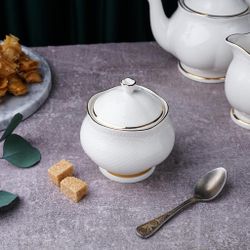 Сахарница 180 мл d 10,2 см h8 см Gold Aristocrat Noble [1]