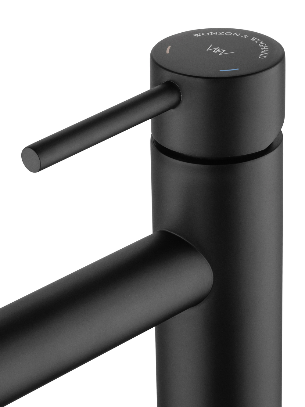 Смеситель для раковины WONZON & WOGHAND, Черный матовый (WW-H1063-MB)