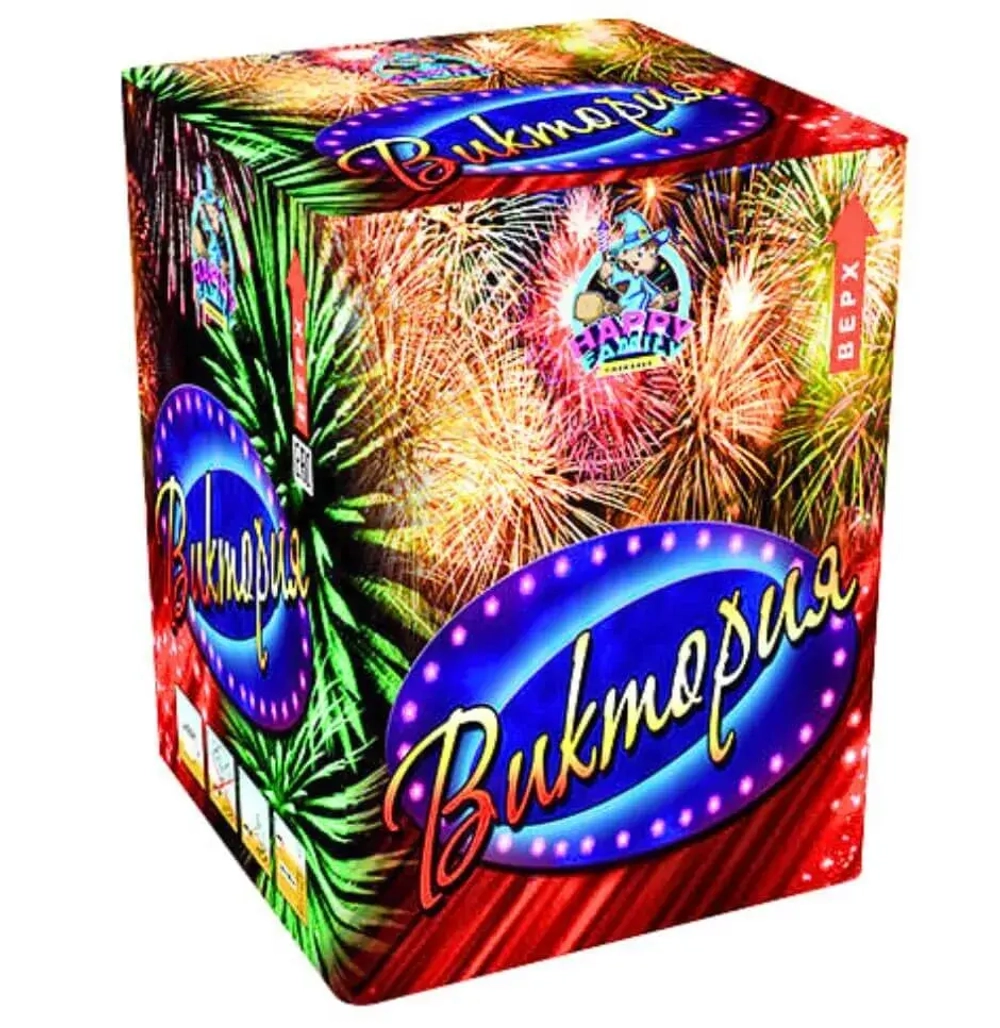 Батарея салютов Виктория (FP-B304) от Фаворит Пиро Групп, 25 залпов, 30 мм