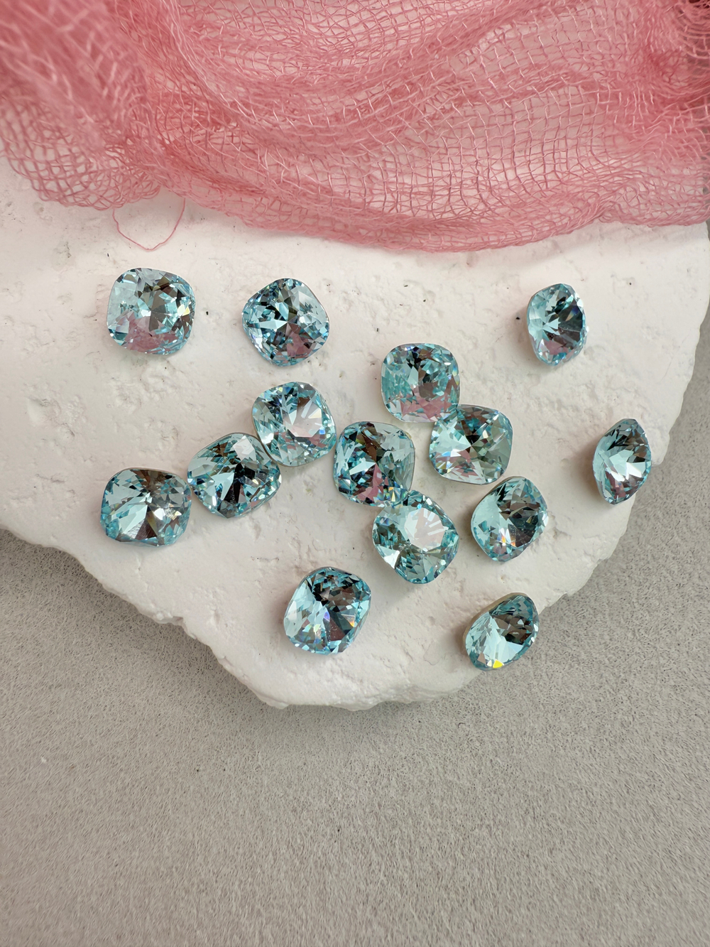 Кушон Cushion 8 мм, Aquamarine
