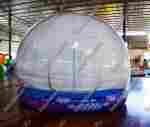 Надувная прозрачная сфера для декораций "Шоу-шар", 4*4*3 м