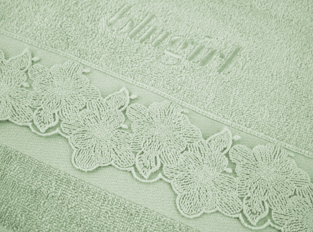 Набор полотенец 2 шт Blugirl Eva салатовый фото