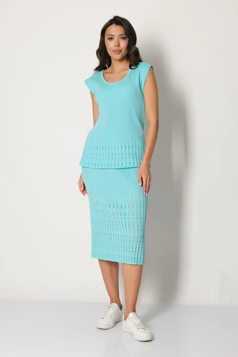 Юбка И 017/мятный