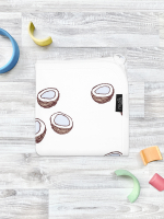 Двусторонний плед Mjölk Кокосы, уценка