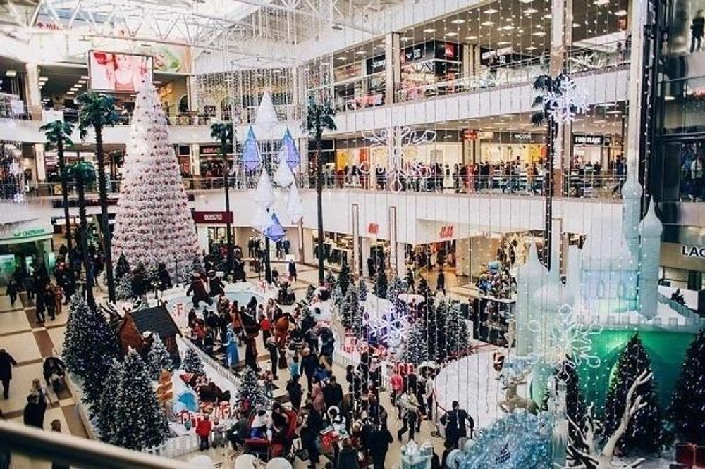 Уличная елка каркасная "Уральская белая сосна" (белая леска) 25 м