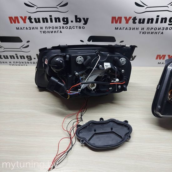 Передние фары BLACK для Volkswagen Bora