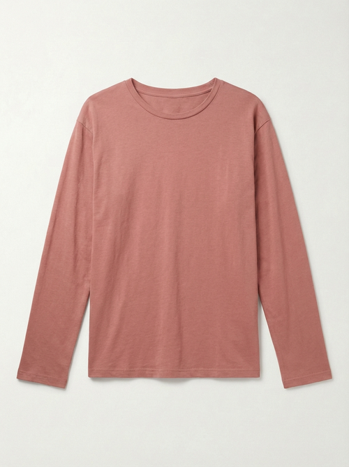 Лонгслив boyfriend из органического хлопка