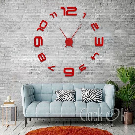 Настенные 3D часы Oracle Plus