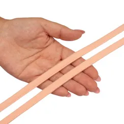 Ворсовая тесьма под каркасы персик