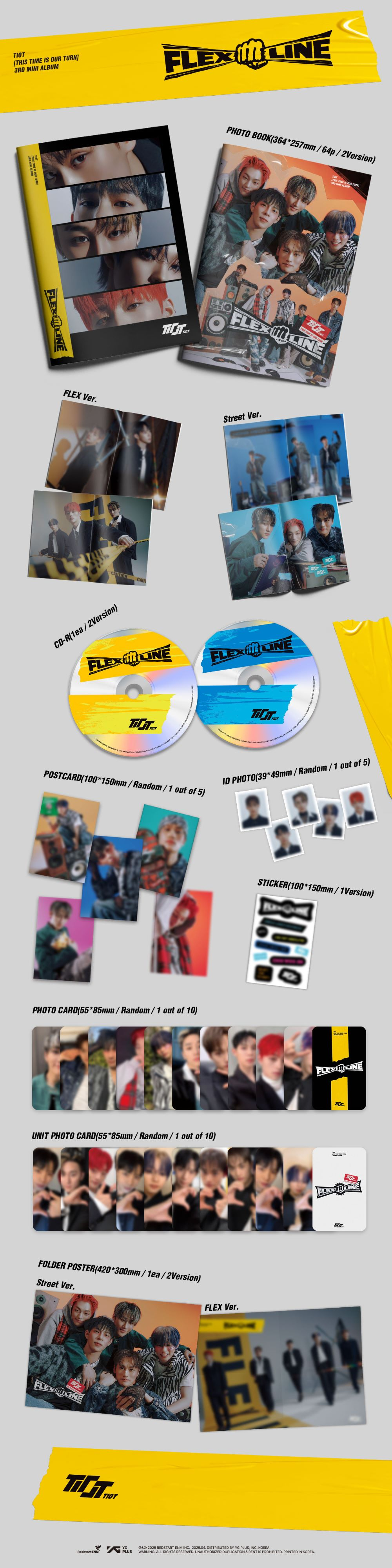 Альбом TIOT - FLEX LINE (Photobook ver.)