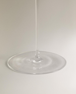 Zara Home стакан из стекла, цвет прозрачный, 25 см
