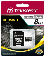 Карта памяти Transcend 8GB SDHC Class10