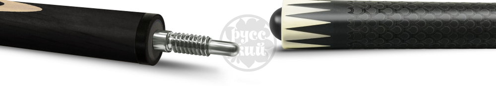 16-11-Р Кий Классика 9-запилов 2 РС, черн.граб/граб(РК) с гравировкой