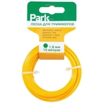 Леска для триммеров Park 1,6мм, 15м, круг.