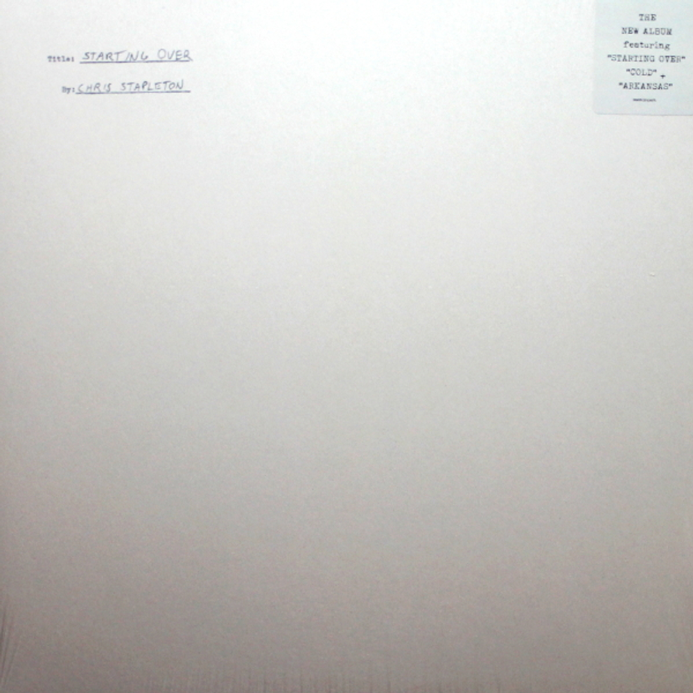 Chris Stapleton / Starting Over (2LP)