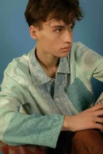 Рубашка Soeurs Aquamarine Shirt