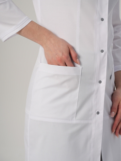 Блуза медицинская женская | Бл-346/2 ак 3/4 статус NEO