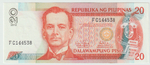 Philippines, 20 Pesos, 2012 – Manuel L. Quezon (GEM UNC)