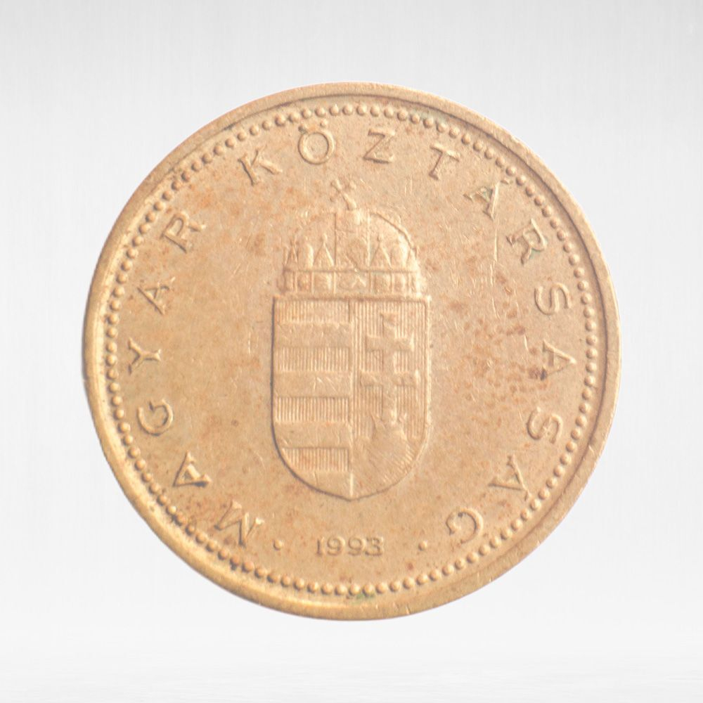 Hungary, 1 Forint, 1993, VF