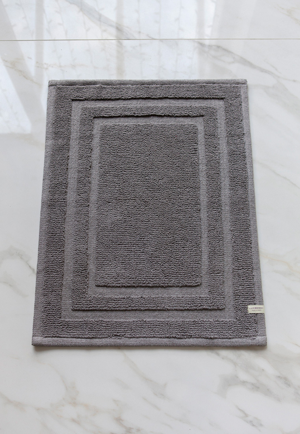Коврик для ванной 70x120 Luxberry Bath1 серый