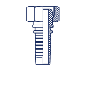 Фитинг DN 12 DK (Г) 20x1.5 (накидная гайка)