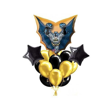 Композиция из воздушных шаров "Бэтмен"