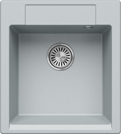 Мойка TOLERO R-117 платина (серый)