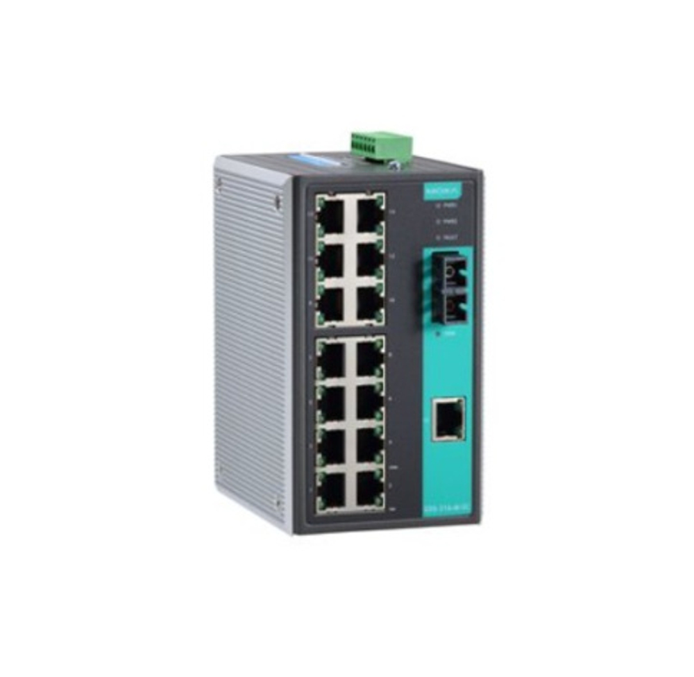 Коммутатор неуправляемый MOXA EDS-316-S-SC