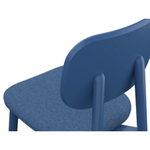 Стул saga, рогожка, синий