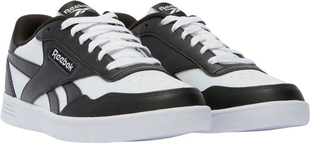 Кеды REEBOK COURT ADVANCE бело-черно-серый