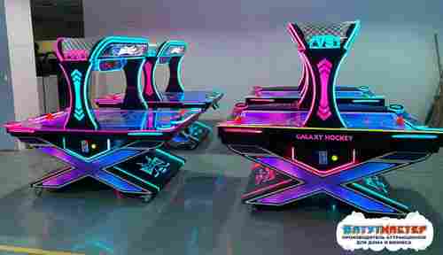 Детский аэрохоккей «Звезда» с яркой подсветкой, 216×141×185 см