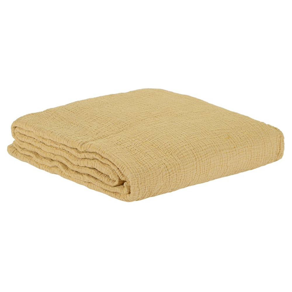 Покрывало 180х240 Tkano Essential горчичное TK20-BS0001