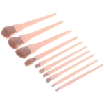 Кисти для макияжа 10шт «ДИ МАРКО», цвет пудровый, 11*19/17см