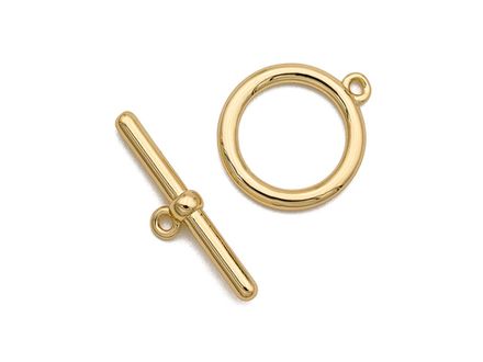 Тогл для украшений круглый 16,5мм (уценка)