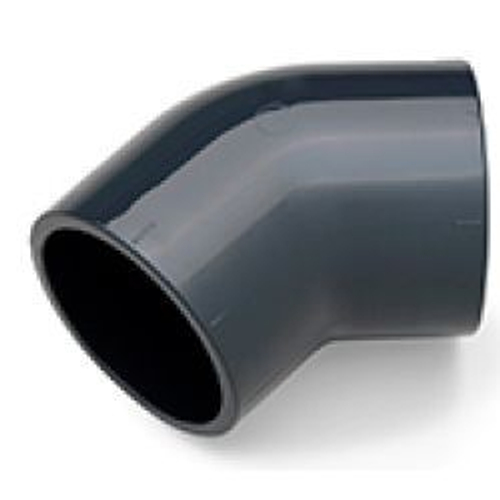 ПВХ Угол 45° клеевой Ø25мм, PN10