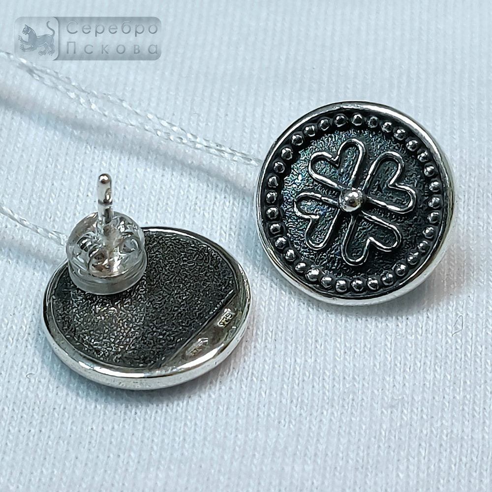 Серьги Ольгин крест мал.