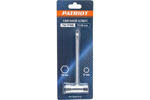 Свечной универсальный ключ 17х19 PATRIOT 880124312