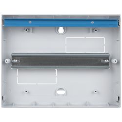 Корпус пластиковый навесной ЭРА SIMPLE ЩРН-П-12 IP41 без шин прозрачная крышка белый | Корпуса пластиковые