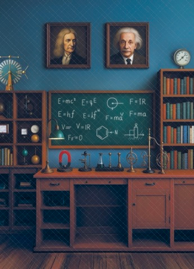 Кабинет Физики №1 - фон неопреновый