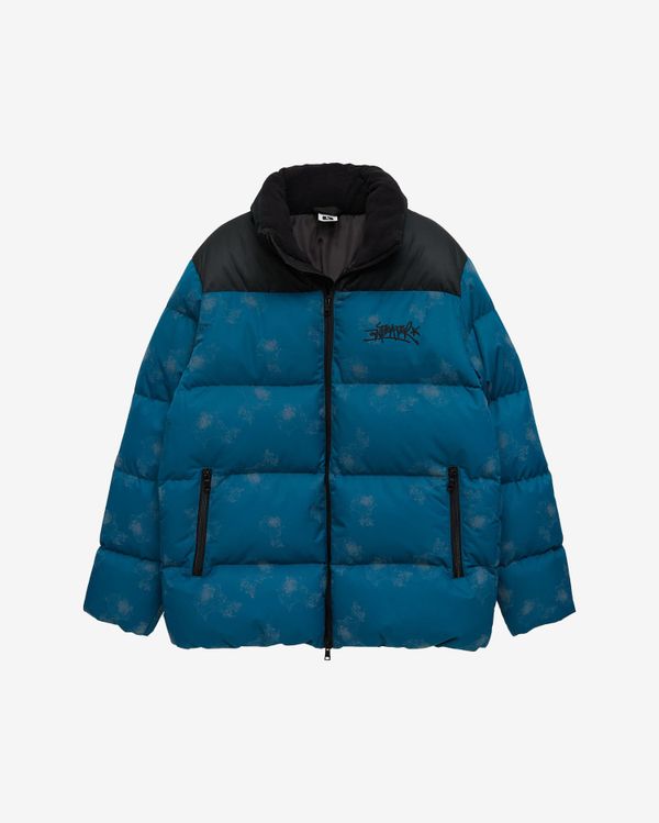 Пуховик Downjacket RF Print Corsair сине-зеленый - фото 2