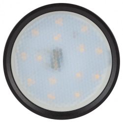 OL7 GX53 BK/CH Подсветка ЭРА Накладной под лампу Gx53, алюминий, цвет черный+хром