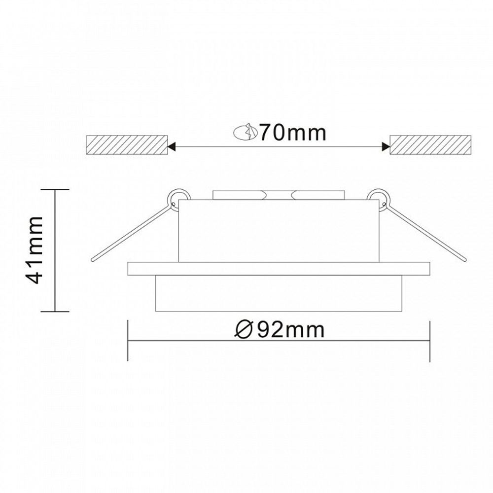 Встраиваемый светильник ST-Luce Chomia ST206.508.01