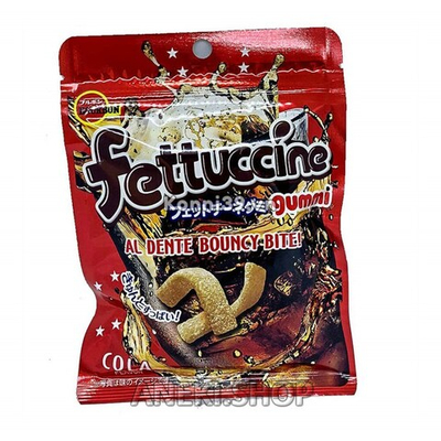 Мармелад жевательный со вкусом колы 50 г Bourbon Fettuccine Gummi Cola