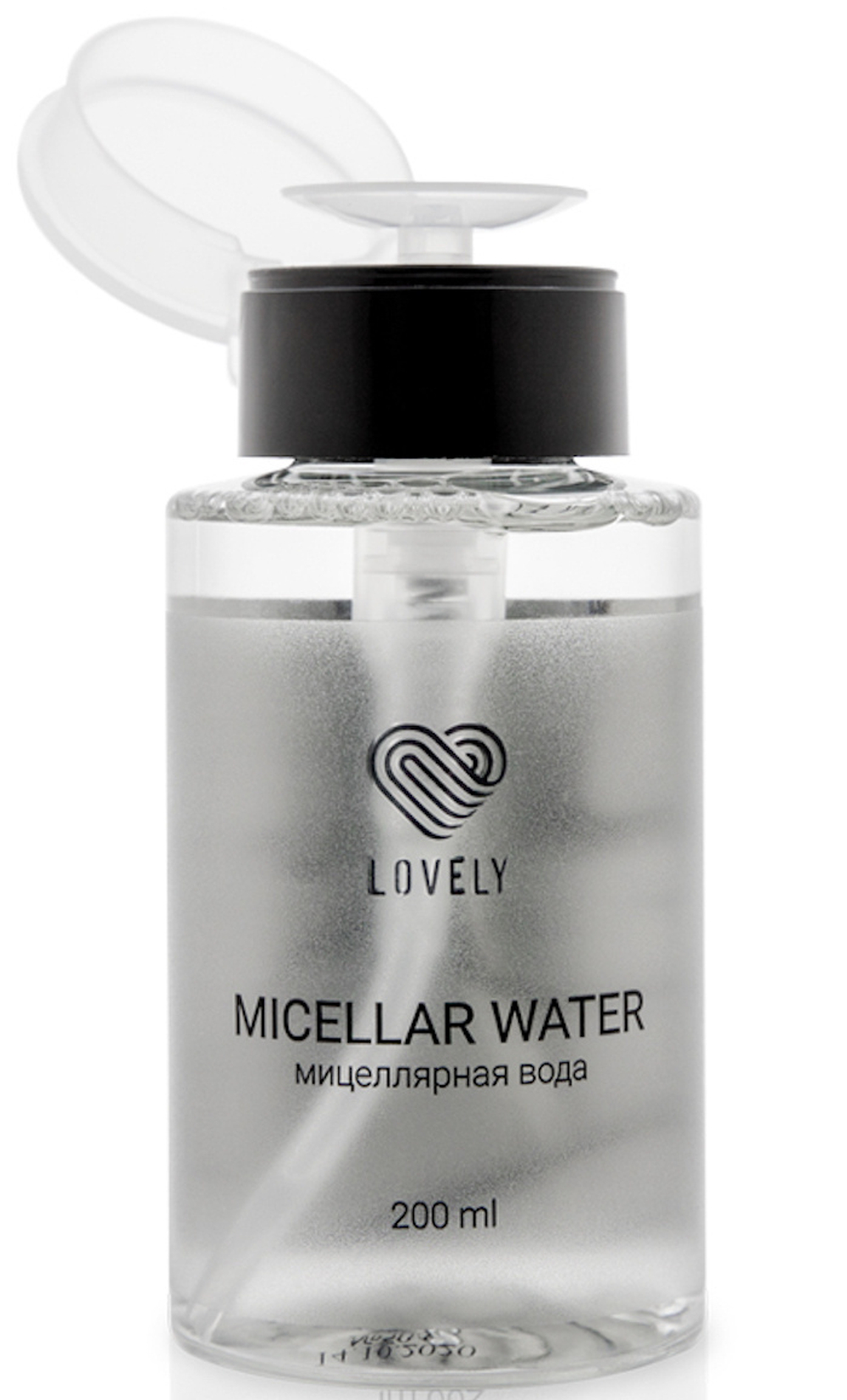Мицеллярная вода с помпой Lovely 200 мл